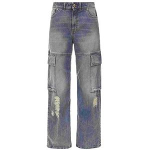 Just Cavalli, Dames, Jeans, Blauw, Maat: W27 Denim,