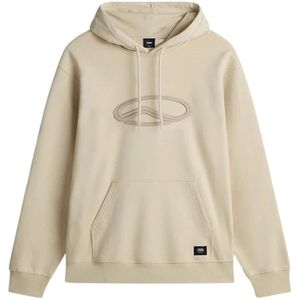 Vans, Heren, Sweatshirts & Hoodies, Beige, Maat: XL Katoen,