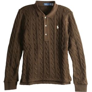 Ralph Lauren, Dames, Truien, Bruin, Maat: S