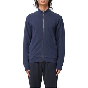 Paul & Shark, Heren, Sweatshirts & Hoodies, Blauw, Maat: L Katoen,