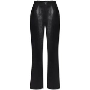 Diesel, Dames, Broeken, Zwart, Maat: M Wol,