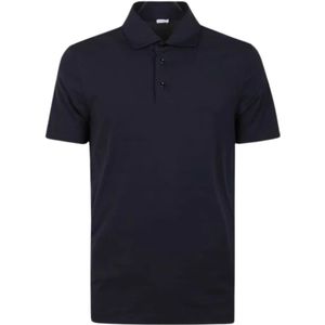 Malo, Heren, Tops, Blauw, Maat: 3XL Katoen,