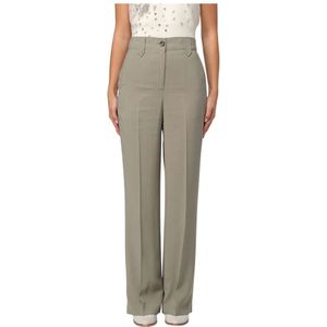 Liu Jo, Dames, Broeken, Groen, Maat: S