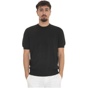 Gran Sasso, Heren, Truien, Zwart, Maat: 2XL Katoen,