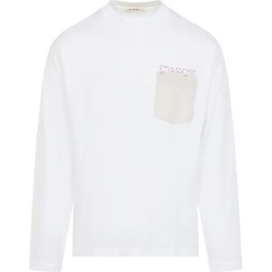 Marni - Lily White - T-shirt - Wit - Katoen