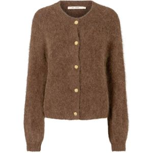 RUE de Femme, Dames, Truien, Bruin, Maat: XS Nylon,