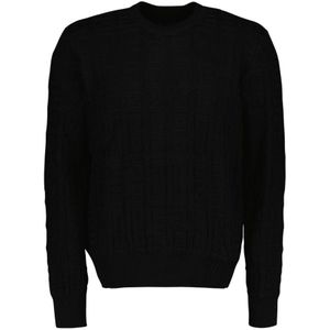 Givenchy, Heren, Truien, Zwart, Maat: L Katoen,