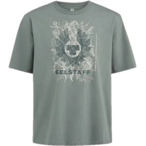 Belstaff, Heren, Tops, Groen, Maat: S Katoen,