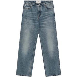 Ami Paris, Heren, Jeans, Blauw, Maat: W32 Katoen,