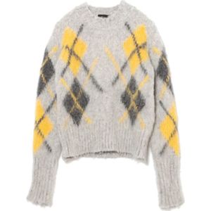 Roberto Collina, Dames, Truien, Grijs, Maat: L