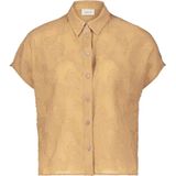 Cartoon - Bloemen Oversized Blouse - Beige - Dames