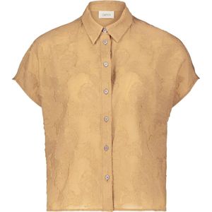 Cartoon - Bloemen Oversized Blouse - Beige - Dames