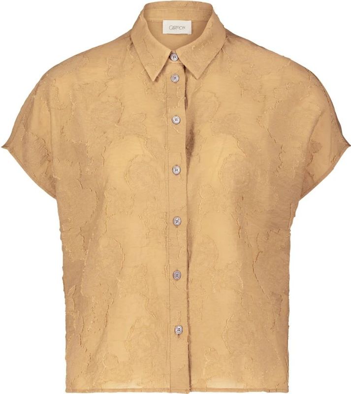 Cartoon - Bloemen Oversized Blouse - Beige - Dames