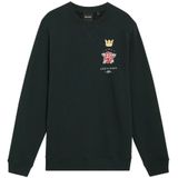 Lyle & Scott, Heren, Sweatshirts & Hoodies, Blauw, Maat: S