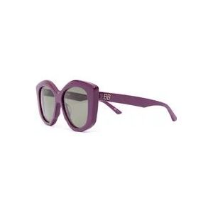 Balenciaga Zonnebril , Purple , Dames , Maat: 56 MM