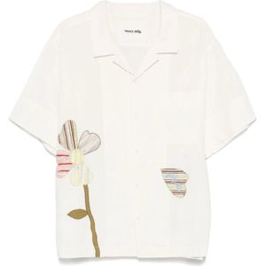 Story mfg., Heren, Overhemden, Beige, Maat: M Katoen,