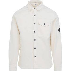 C.p. Company, Heren, Overhemden, Grijs, Maat: L Katoen,