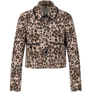 Marc Cain - Korte Jas - Veelkleurig - Dierenprint