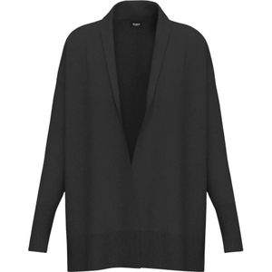 Emme DI Marella, Dames, Truien, Zwart, Maat: S