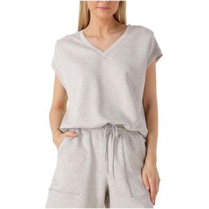 MOS Mosh, Dames, Tops, Grijs, Maat: XS