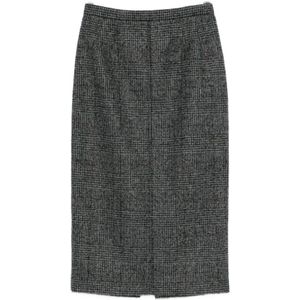 N21, Dames, Rokken, Grijs, Maat: L