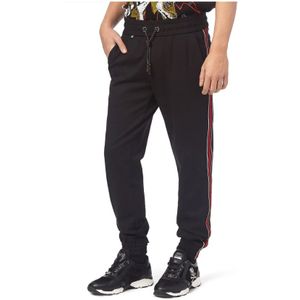Philipp Plein, Heren, Broeken, Zwart, Maat: L Katoen,
