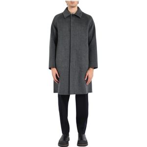 Mauro Grifoni, Heren, Mantels, Grijs, Maat: XL Wol,