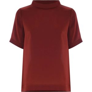 Kocca, Dames, Blouses & Shirts, Bruin, Maat: L