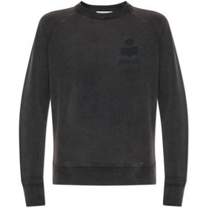 Marant étoile, Dames, Sweatshirts & Hoodies, Grijs, Maat: 2XS Katoen,