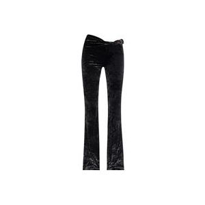 Versace Slim-fit broek , Black , Dames , Maat: 2XS