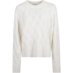 Allude, Dames, Truien, Wit, Maat: S Wol,