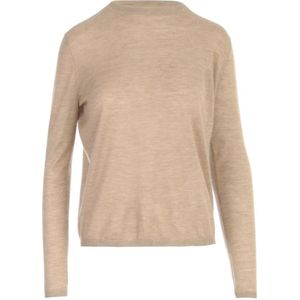Max Mara, Dames, Truien, Beige, Maat: L Kasjmier,