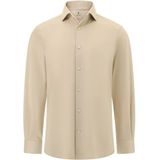 Boggi Milano, Heren, Overhemden, Beige, Maat: S Jersey,