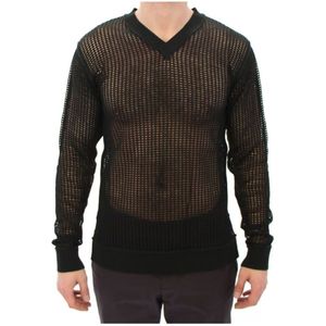 Dolce & Gabbana, Heren, Truien, Zwart, Maat: S