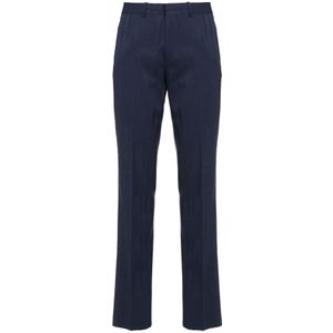 Off White, Heren, Broeken, Blauw, Maat: L Wol,