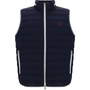 Brunello Cucinelli, Heren, Jassen, Blauw, Maat: M