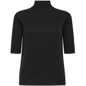 MOS Mosh, Dames, Truien, Zwart, Maat: XS Wol,