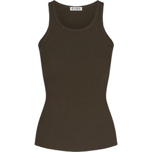 Éterne, Dames, Tops, Bruin, Maat: S Katoen,