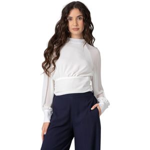 Kocca, Dames, Blouses & Shirts, Wit, Maat: L