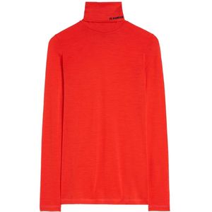 Jil Sander, Dames, Truien, Rood, Maat: XS