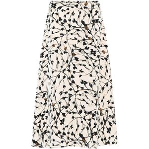 Bruuns Bazaar, Dames, Rokken, Beige, Maat: XS Viscose,