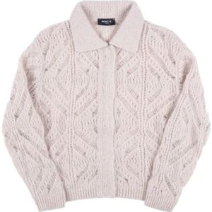 Nenette, Dames, Truien, Wit, Maat: XS Mohair,