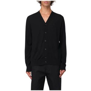 Dsquared2, Heren, Truien, Zwart, Maat: M Wol,