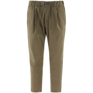 Herno, Heren, Broeken, Groen, Maat: XS Katoen,