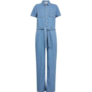 MOS Mosh, Dames, Jumpsuits & Playsuits, Blauw, Maat: S Katoen,