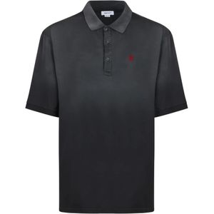 Alexander McQueen, Heren, Tops, Zwart, Maat: M Katoen,