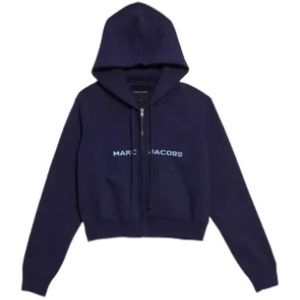 Marc Jacobs, Dames, Sweatshirts & Hoodies, Blauw, Maat: XL Poliester,