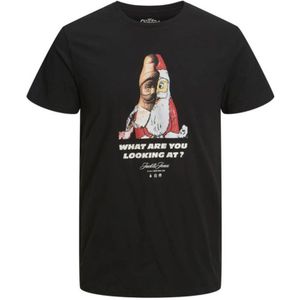 Jack & Jones, Heren, Tops, Zwart, Maat: 2XL Katoen,