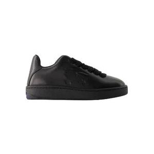 Burberry Leather sneakers , Black , Dames , Maat: 42 EU