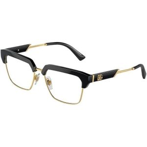 Dolce & Gabbana, Heren, Accessoires, Zwart, Maat: 55 MM